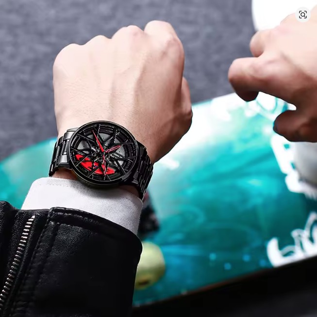 BMW M8 original 3D Rim Hub Wheel Luxury spinning watch - Image 3