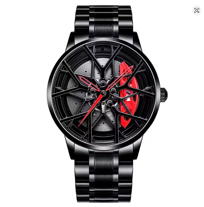 BMW M8 original 3D Rim Hub Wheel Luxury spinning watch - Image 4