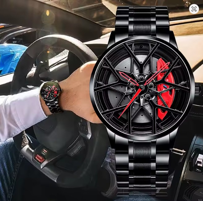 BMW M8 original 3D Rim Hub Wheel Luxury spinning watch - Image 5